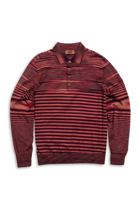 missoni polo long sleeve