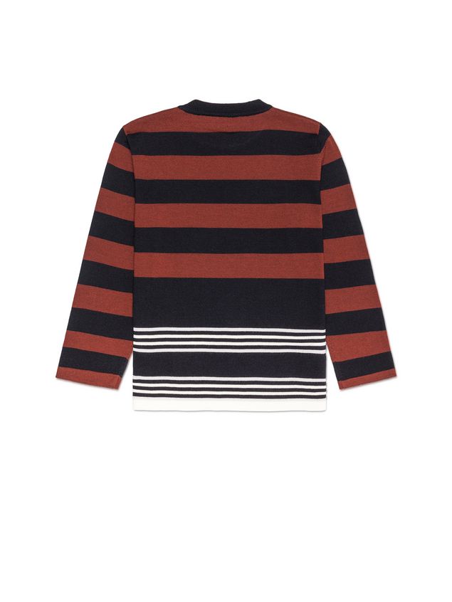 Long Sleeve Cardigan Marni STRIPED WOOL SWEATER Man
