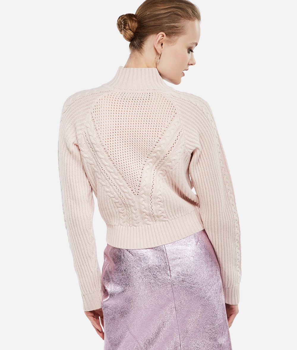 KARL LAGERFELD Karl x Kaia Cropped-Pullover Pullover Damen d