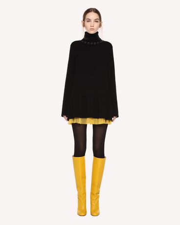 REDValentino Wool sweater with sparking ball details