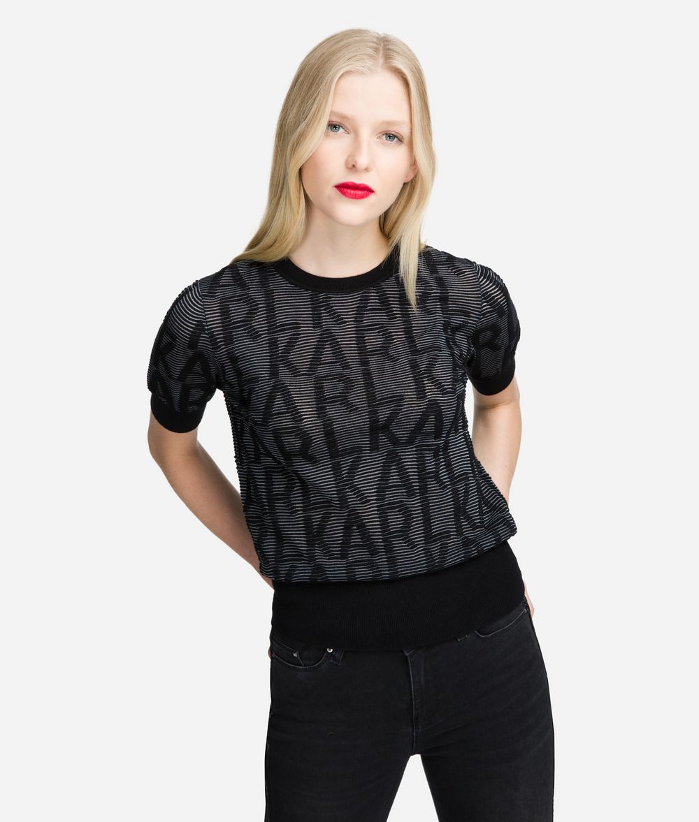 KARL LAGERFELD Karl Logo Sweater Sweater Woman f