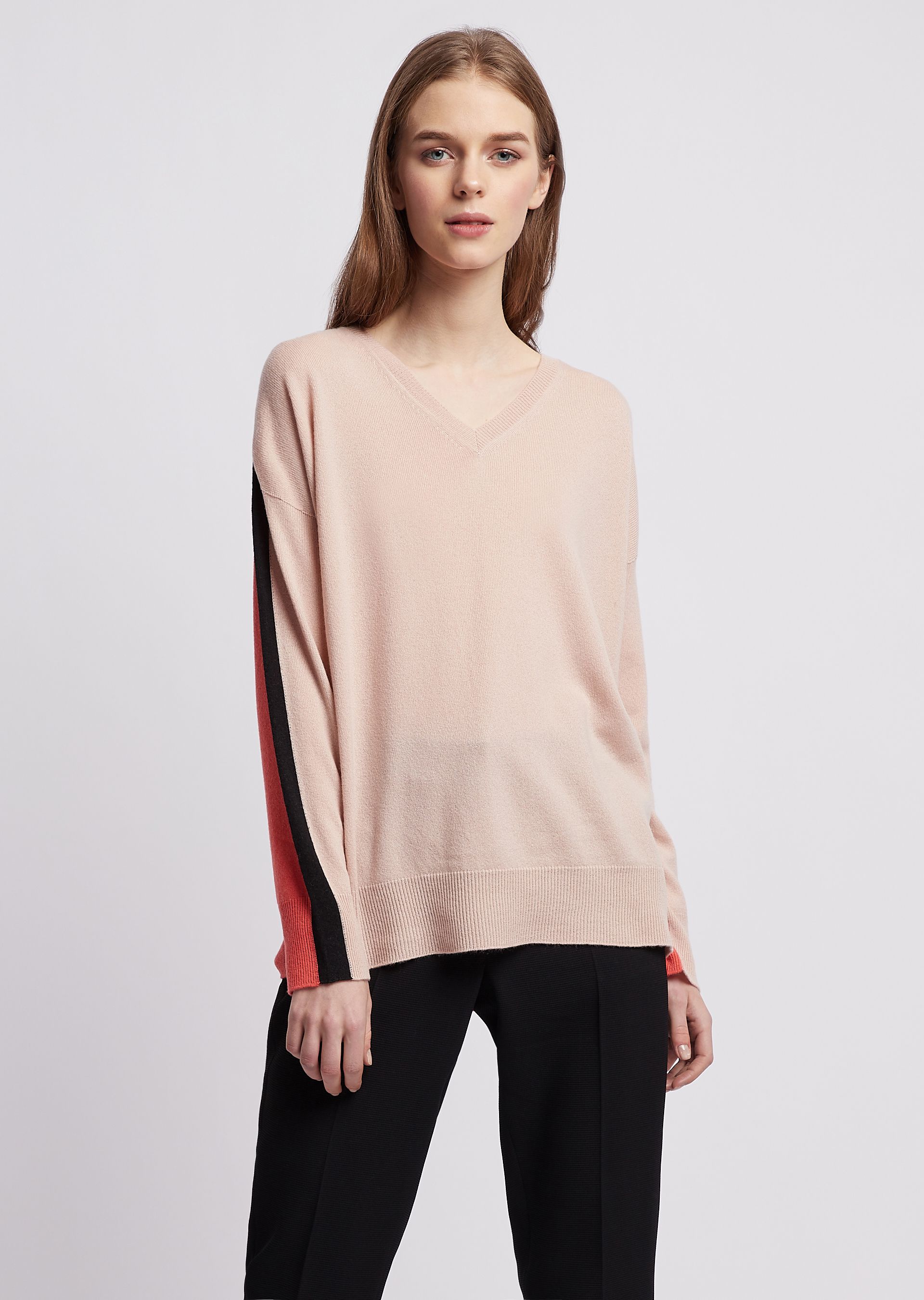 armani v neck sweater