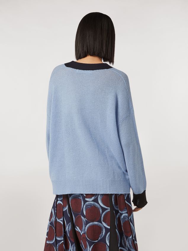 Cardigan Marni Color block cashmere cardigan Woman