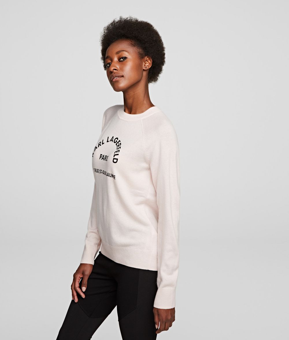 KARL LAGERFELD Address Logo Sweater Sweater Woman d
