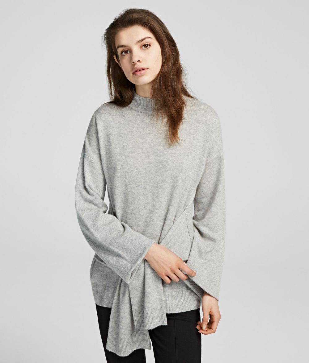 KARL LAGERFELD Merino Cashmere Sweater Sweater Woman f