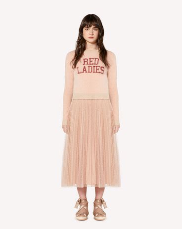 REDValentino "Red Ladies" intarsia angora jumper