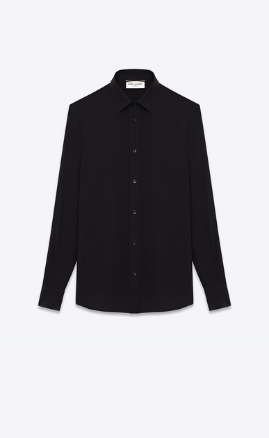 black saint laurent shirt