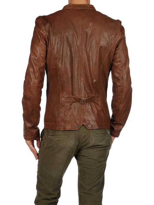 Diesel LOSHEKA Leather Jackets Diesel Online Store