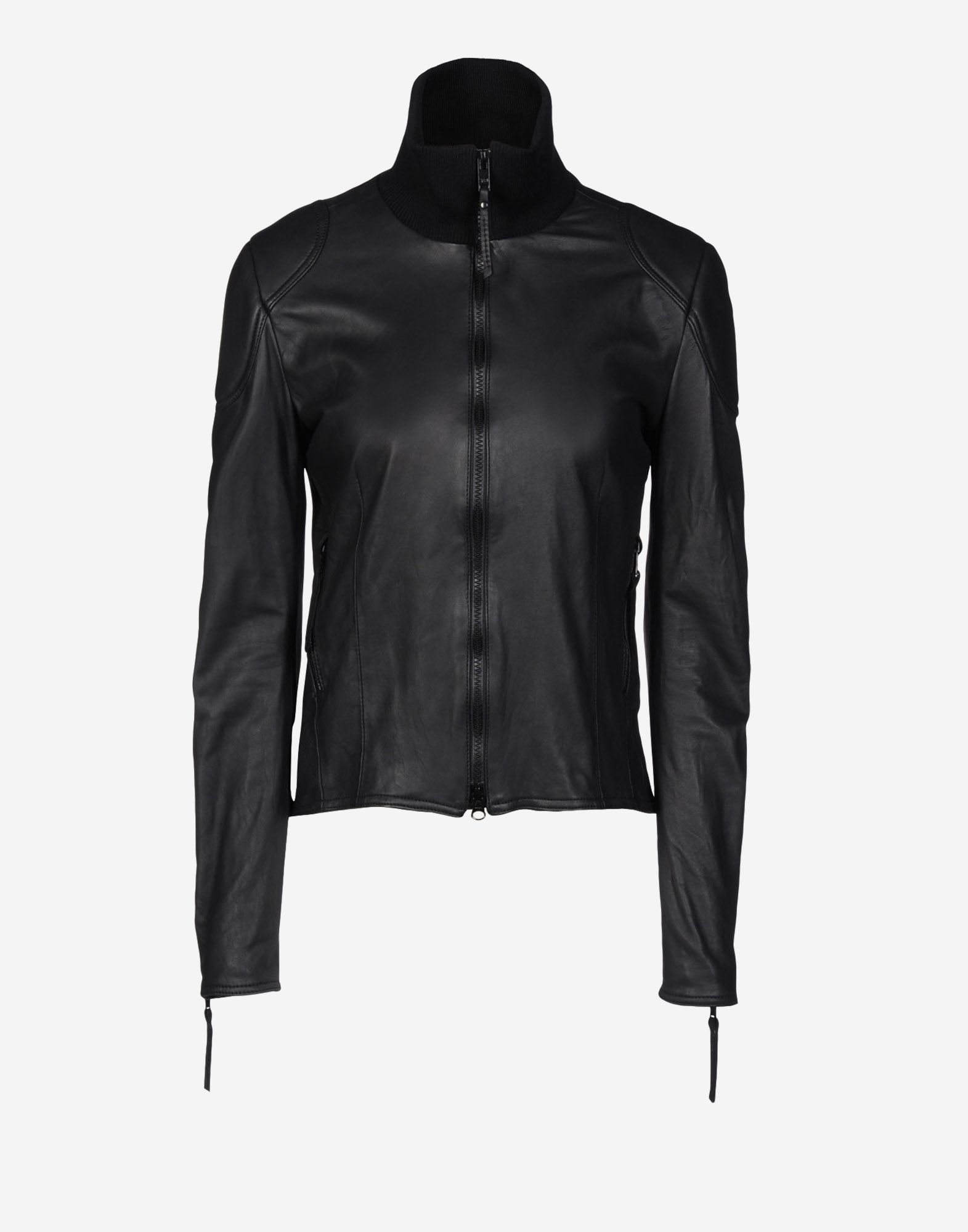 Y 3 Leather Jacket for Women | Adidas Y-3 Official Store