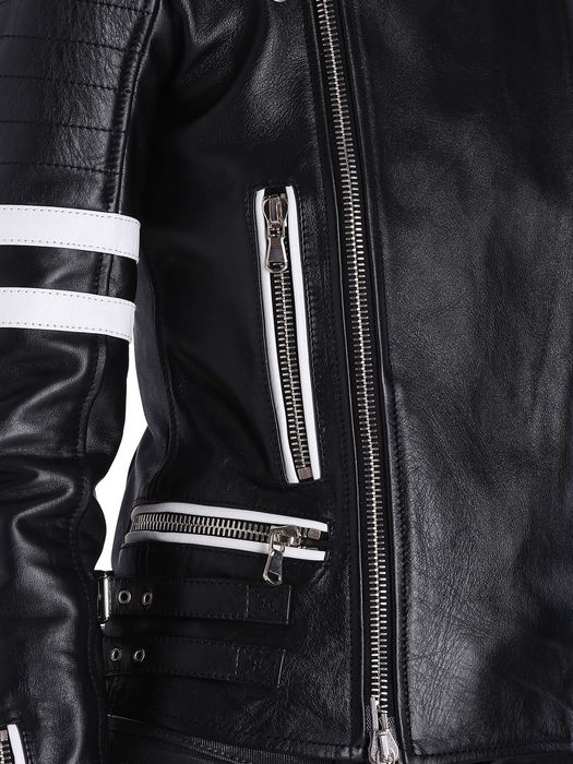 Diesel LORIP Leather Jackets | Diesel Online Store