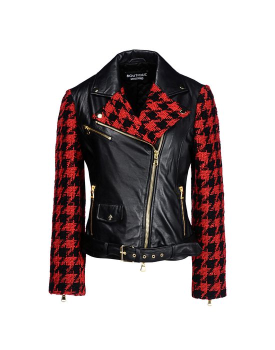Leather outerwear Woman BOUTIQUE MOSCHINO Leather outerwear Woman BOUTIQUE MOSCHINO