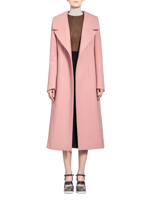 Runway Coat In Bonded Double Wool from the Marni Fall/Winter 2019 ...