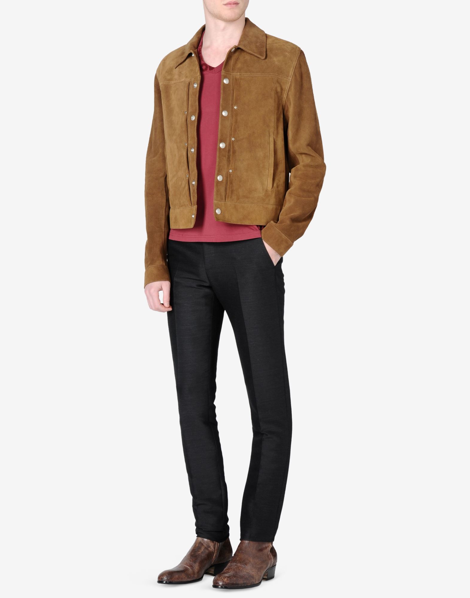 Maison Margiela Suede Calfskin Jacket Men