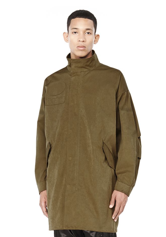 Alexander Wang FISHTAIL PARKA JACKETS AND OUTERWEAR |Official Site