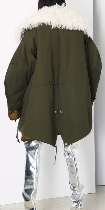 balenciaga parka jacket