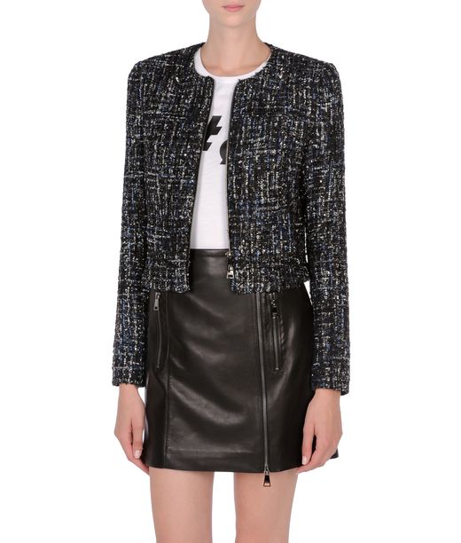KARL LAGERFELD Sparkle bouclé jacket 12_f