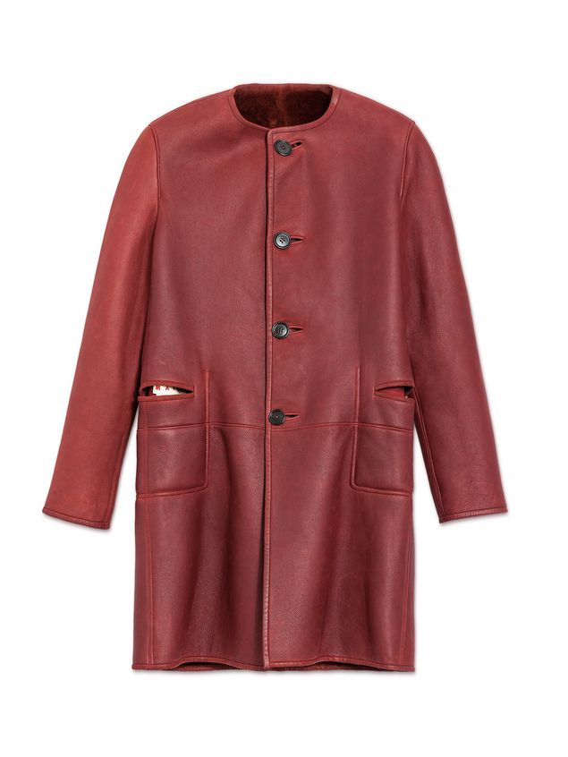 Reversible Coat In Merino Sheepskin â from the Marni âFall Winter 2018 â collection | Marni 
