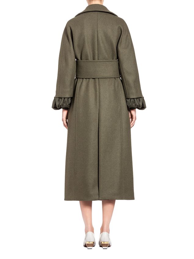 Coat Marni Runway coat in felted wool Woman