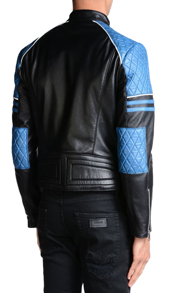 Just Cavalli Leather Jacket Men | Official Online Store