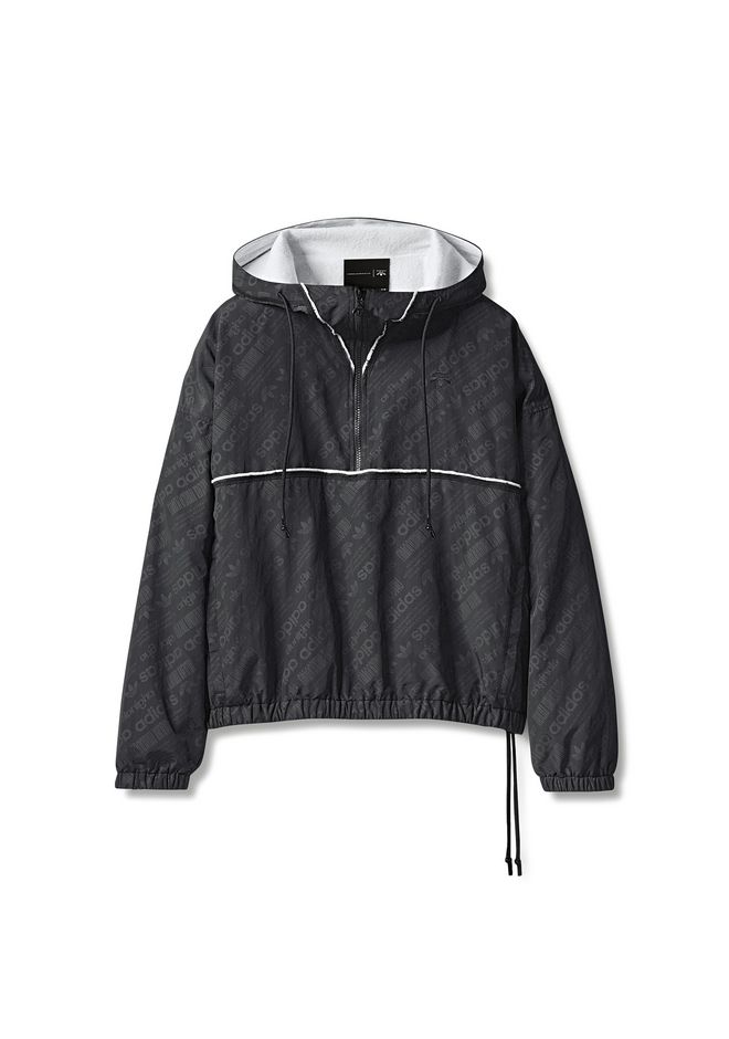 adidas zip up windbreaker