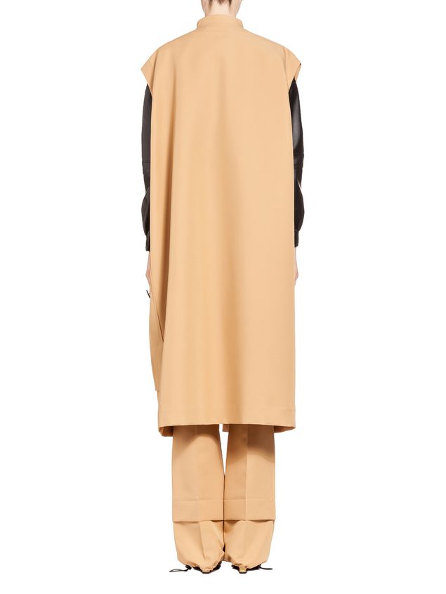 Gilet Marni Vest in techno gabardine Woman