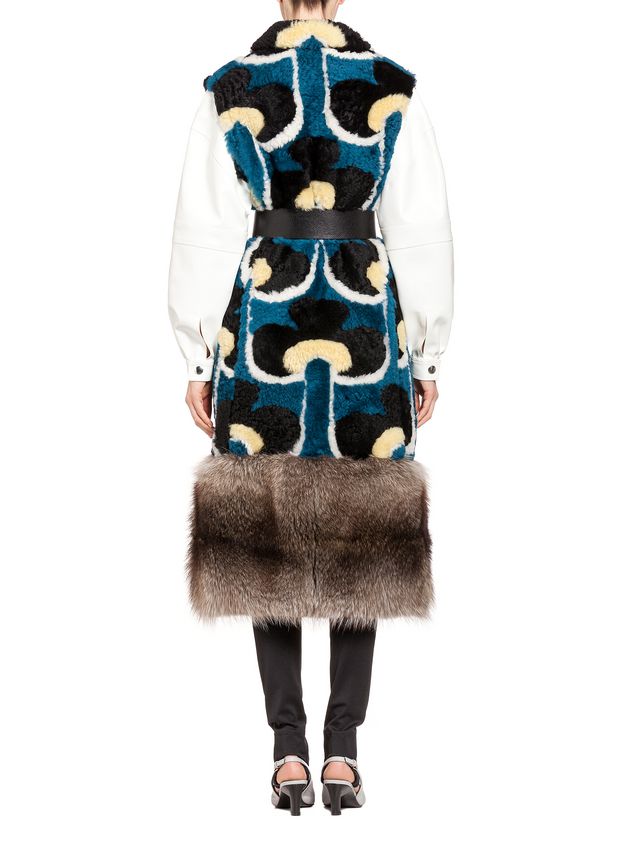 Jacket Marni Shearling vest Portrait Woman