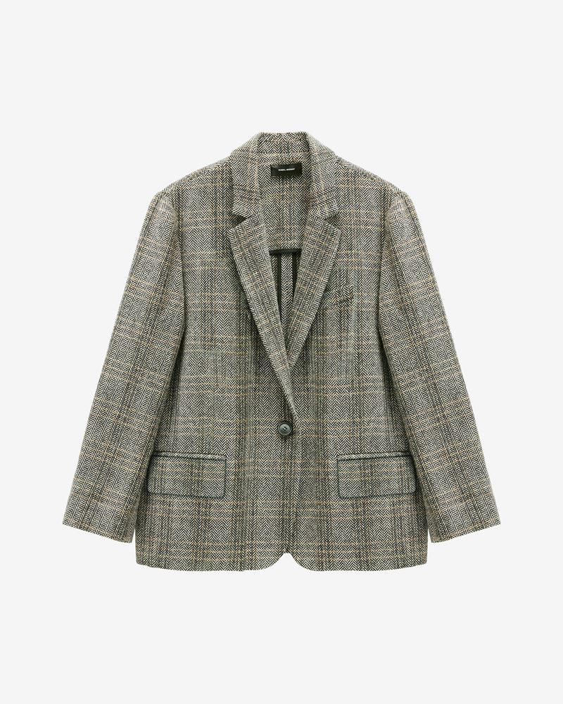 Herringbone Isabel Marant Etoile Charly Oversized Jacket Isabel