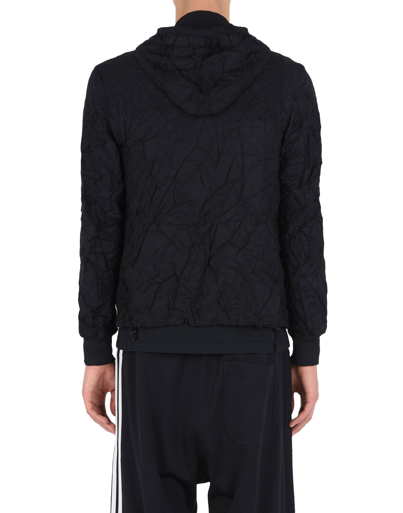 Y 3 WRINKLED JACKET Black for Men Adidas Y3 Official Store