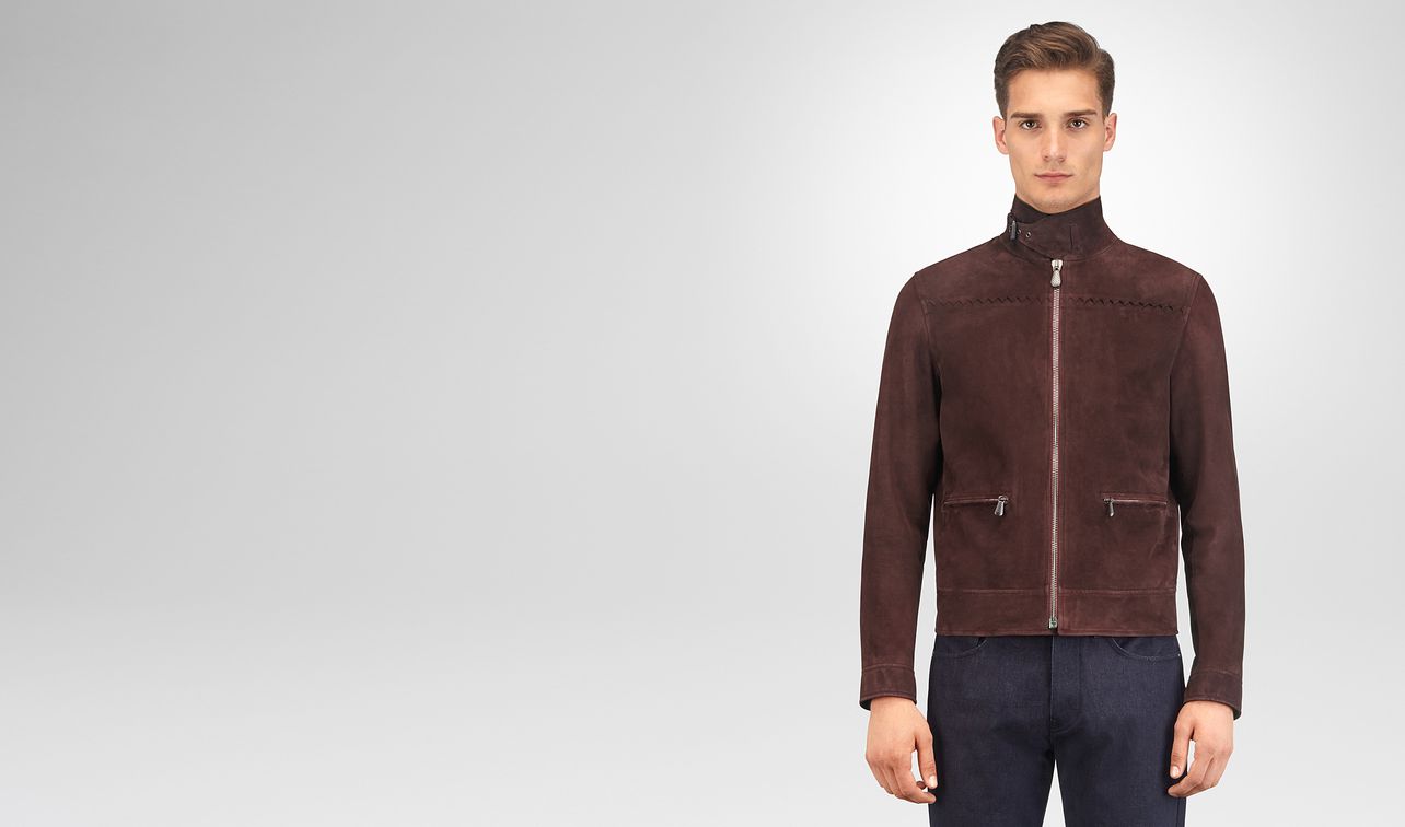 dark barolo lamb suede jacket landing