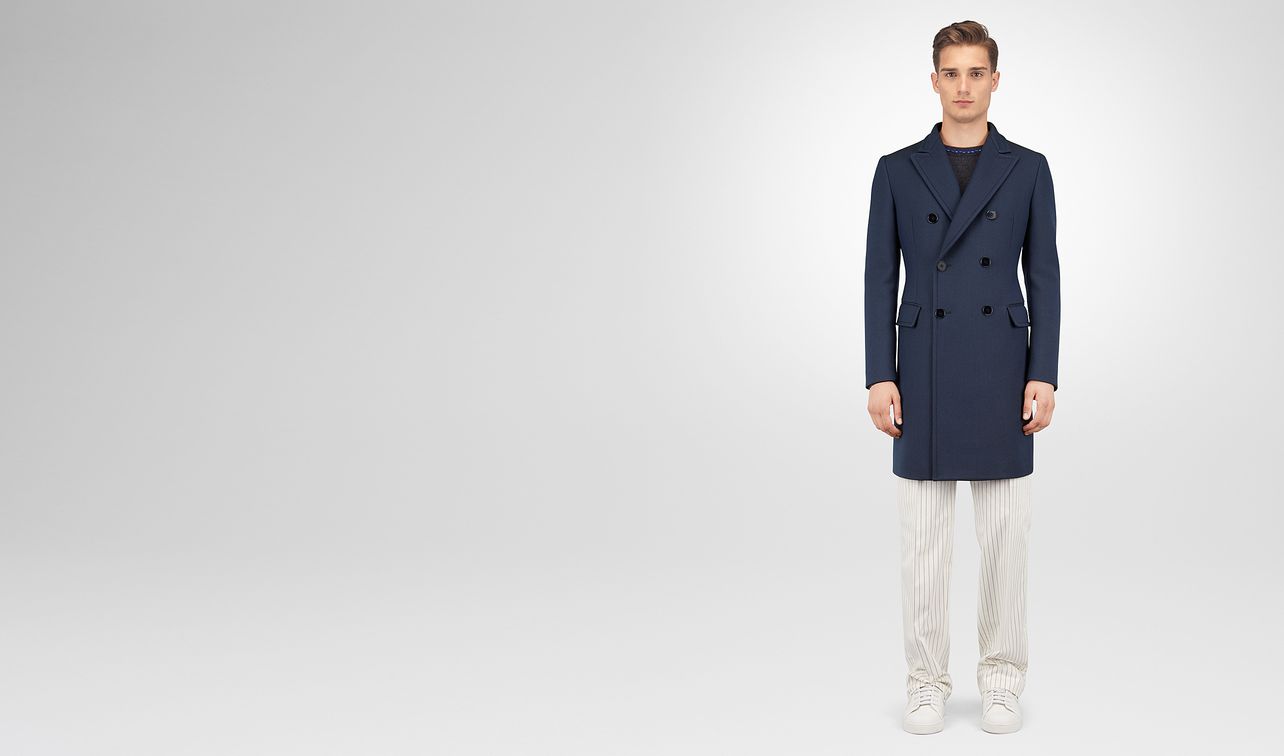 manteau en laine dark navy landing