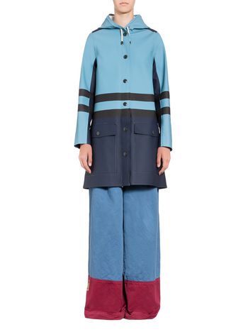 Marni 
Stutterheim for Marni raincoat in rubberized cotton Woman