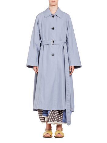 Marni Duster coat in compact cotton reps Woman