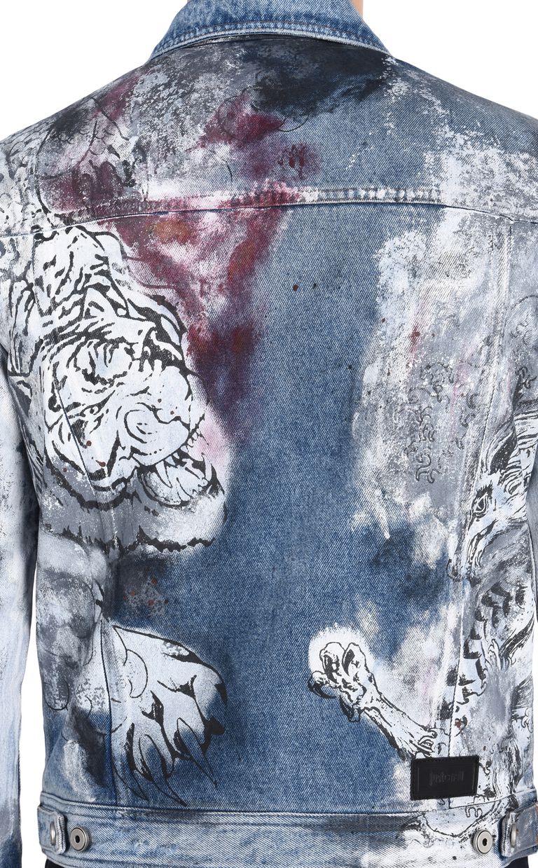 roberto cavalli denim jacket