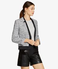 KARL LAGERFELD Jacket Woman Bouclé & Satin Blazer f