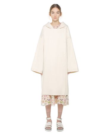 REDValentino Oversize wool coat with press studs