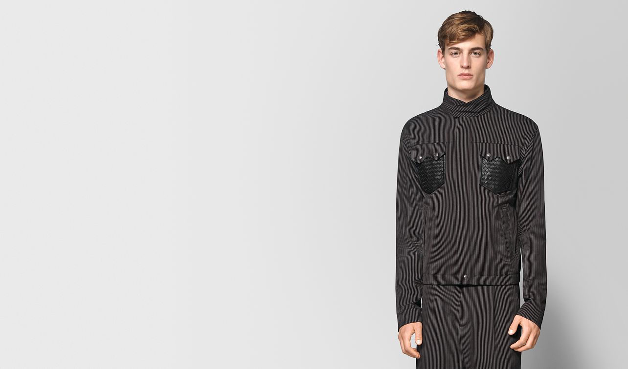 nero steel cotton jacket landing