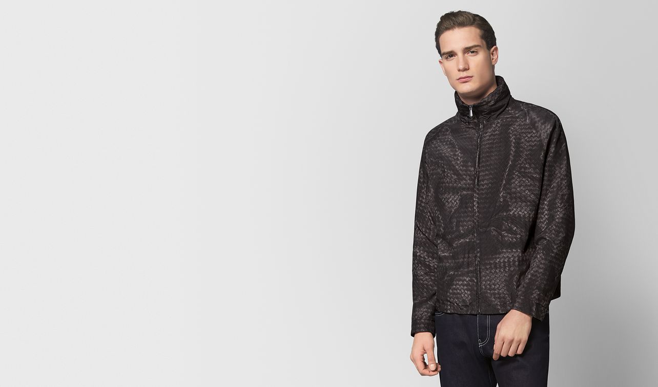dark ardoise polyester jacket landing