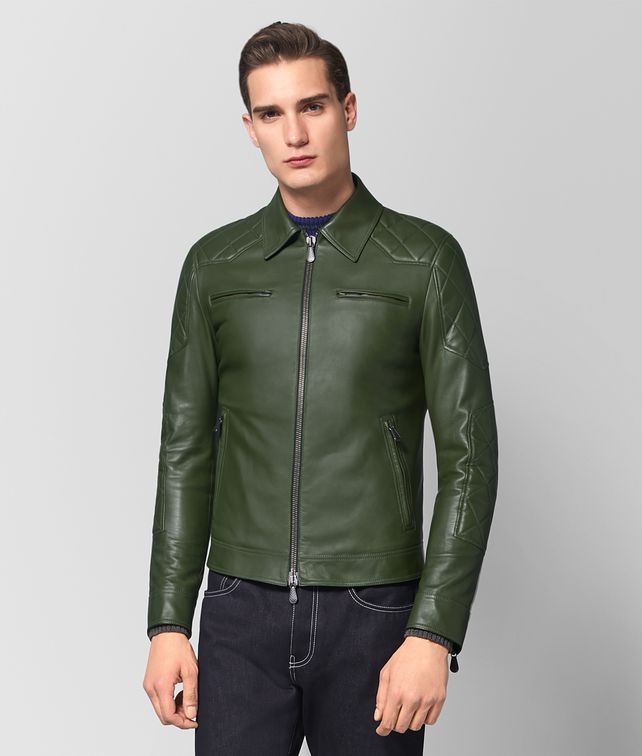BOTTEGA VENETA FOREST CALF JACKET Outerwear and Jacket Man fp