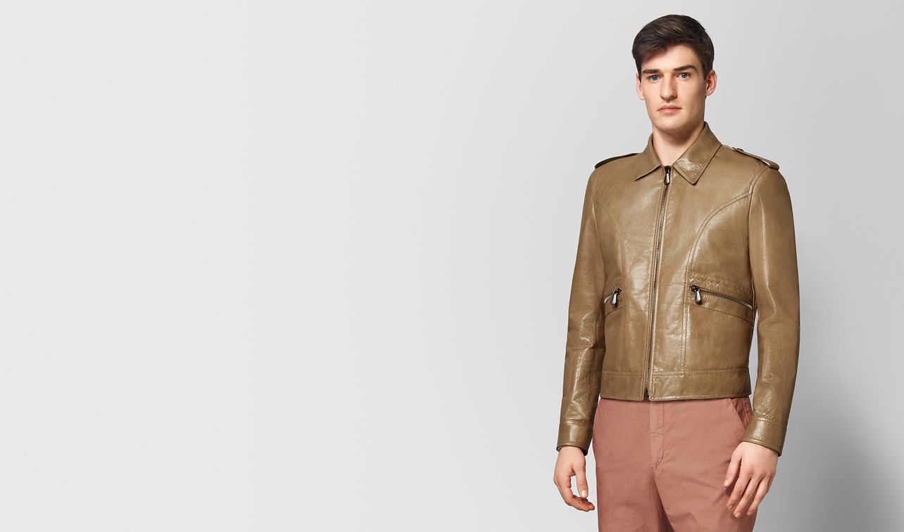 camel calf jacket landing
