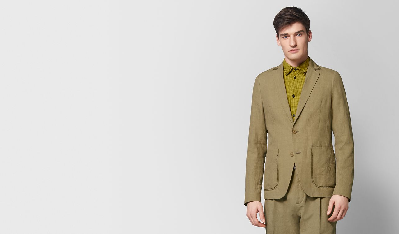 light chamomile cotton jacket landing