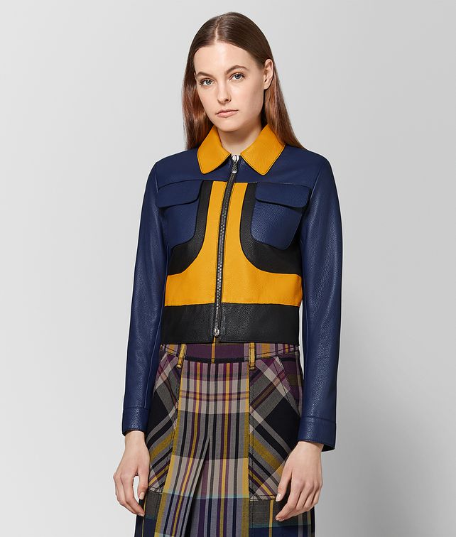 BOTTEGA VENETA MULTICOLOR CERVO JACKET Outerwear and Jacket Woman fp