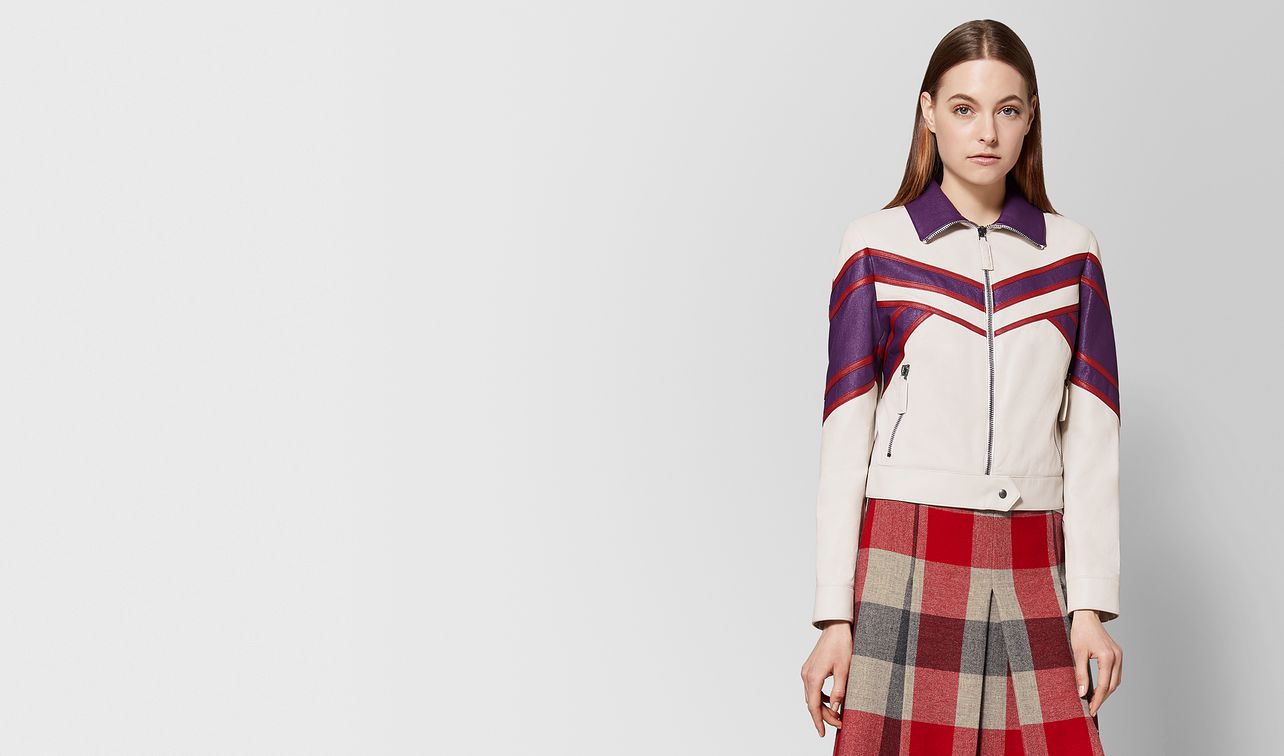multicolor lamb jacket landing