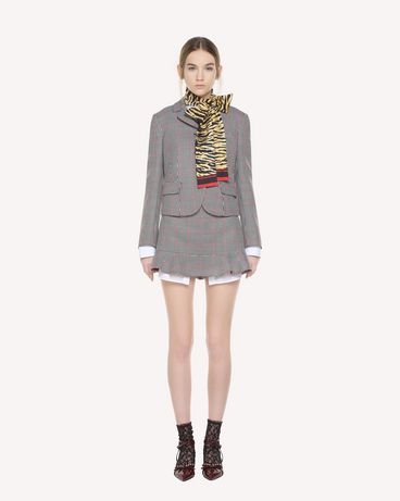 REDValentino Lightweight overcheck jacket