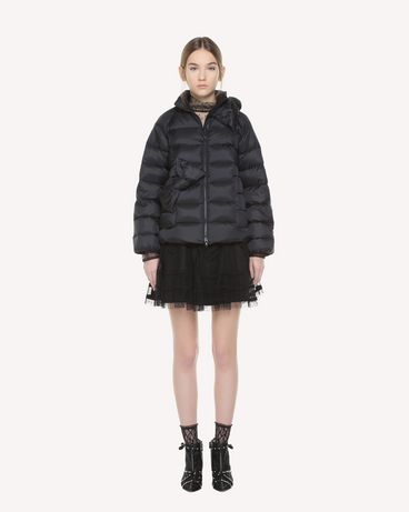 REDValentino Nylon down jacket, with bows