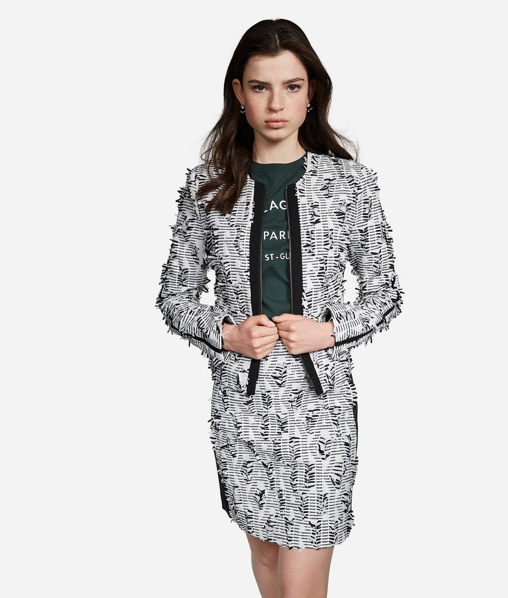 KARL LAGERFELD Karl Bouclé Jacket Jacket Woman f