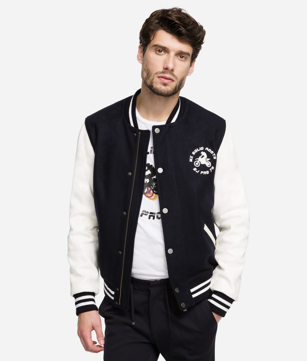 KARL LAGERFELD Varsity Jacket Jacket Man f
