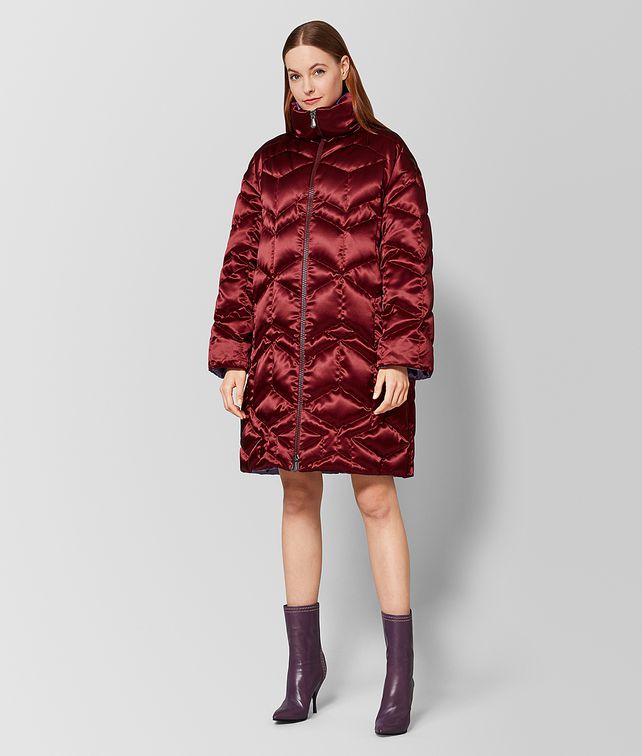 BOTTEGA VENETA BACCARA ROSE SILK COAT Outerwear and Jacket Woman fp