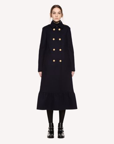 REDValentino Naval Wool Coat