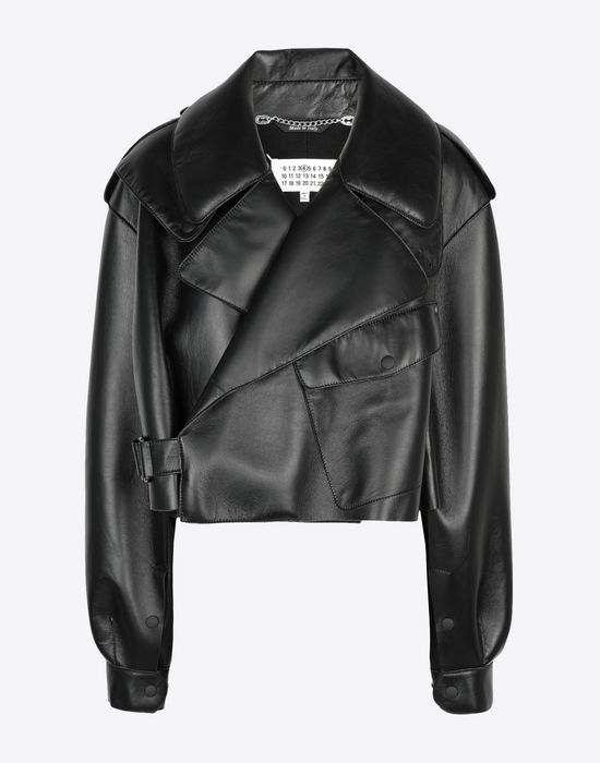 Maison Margiela Leather Er Jacket Women Maison Margiela Leather Er Jacket Light Pickupin Info