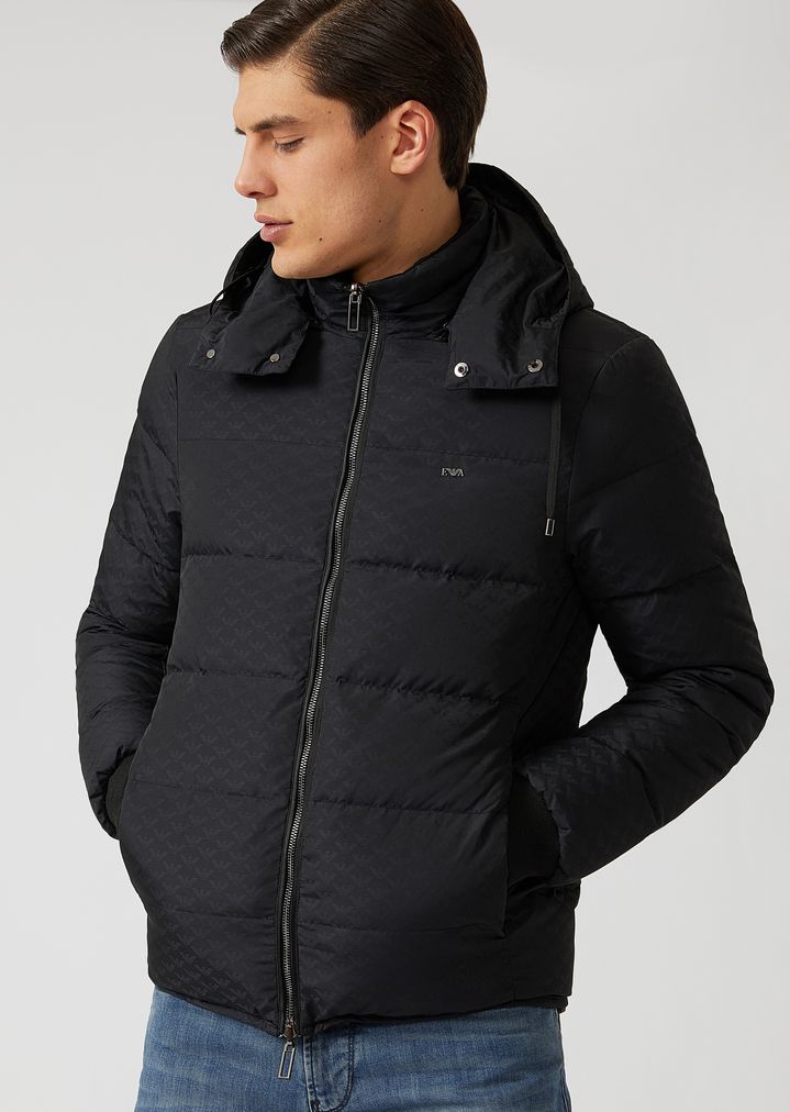Uomo Giubbotto E Maglia In Cappuccio Polsini Reversibile Con n0qSwrTgz0